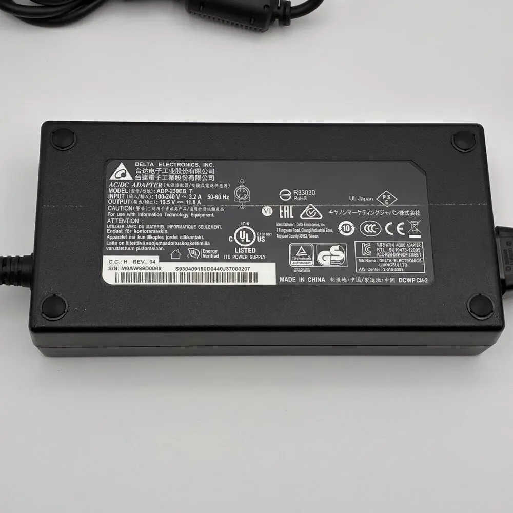 MSI Trident 3 10SA-001US GTX1650 230W Delta 19.5V 11.8A ADP-230EB T AC Adapter